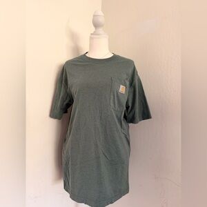 Carhartt Men's Short Sleeve Tee in Forest Green
